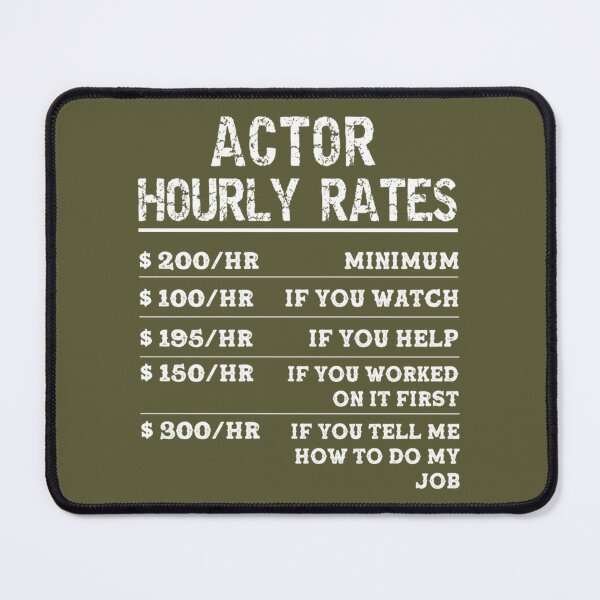 Item preview, Funny Actor  Neer Wrong Funny Gift Cool Saying Actor Art designed and sold by JanBidinger.