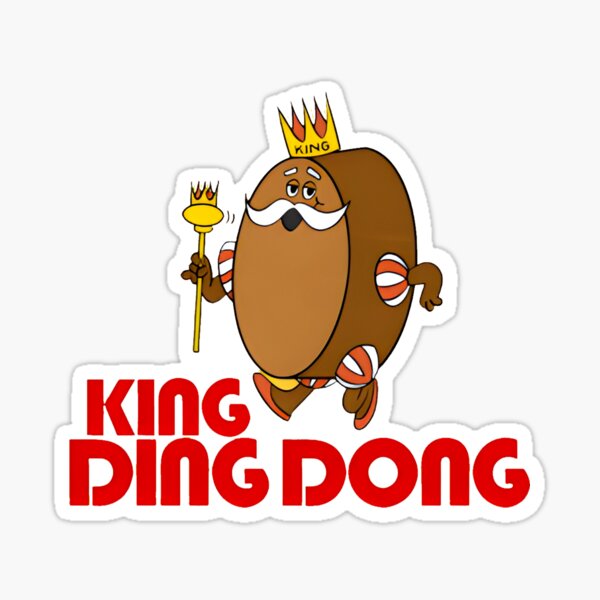 King Ding Dong Stickers for Sale | Redbubble