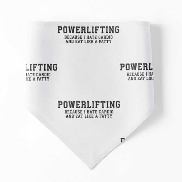 Weightlifting Gifts for Men I Hate Cardio Weight Bandana