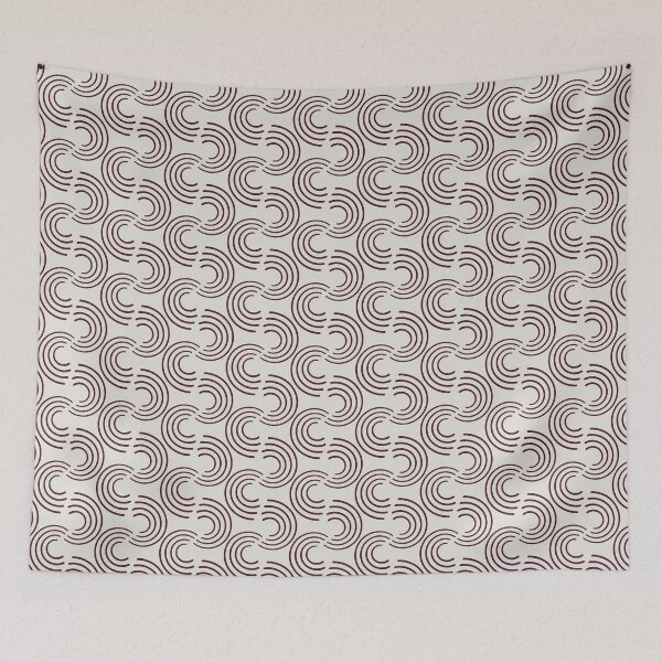 Item preview, Looping Arches line Pattern designed and sold by marketamt.