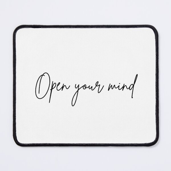Item preview, Open Your Mind(Motivational Quote) Typography designed and sold by Jalib.