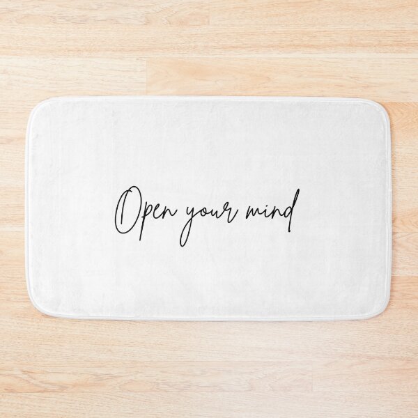 Item preview, Open Your Mind(Motivational Quote) Typography designed and sold by Jalib.