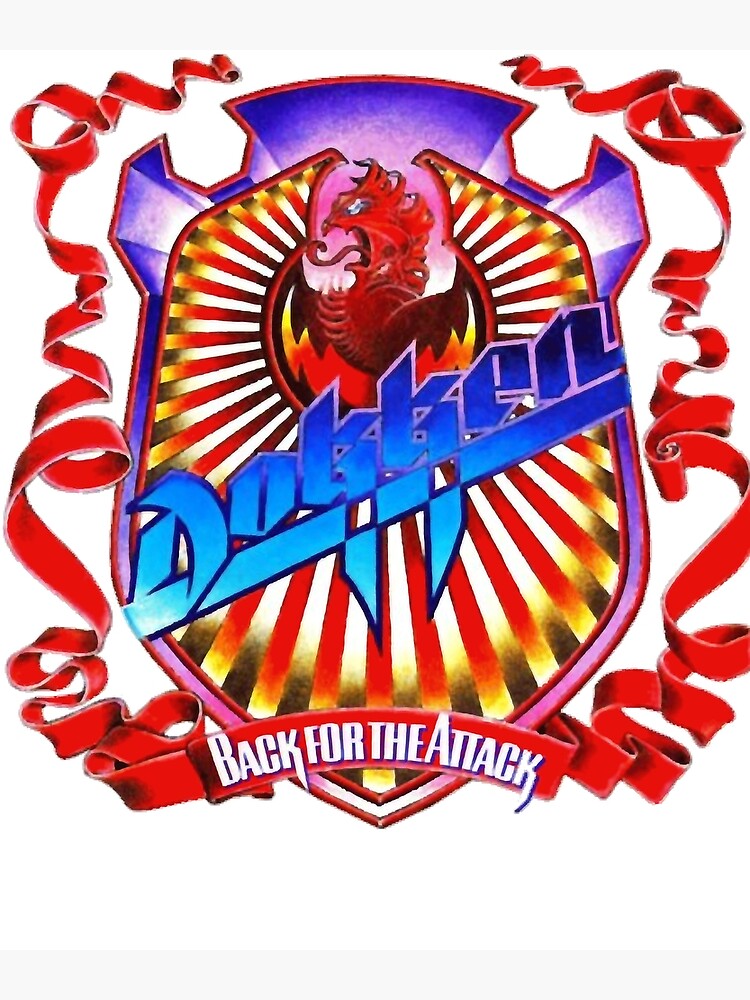 新品即決 【ギタータブ譜】Dokken, Back For The Attack アート 