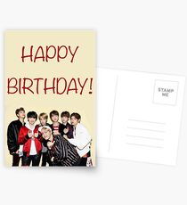 Bts birthday card Postcards