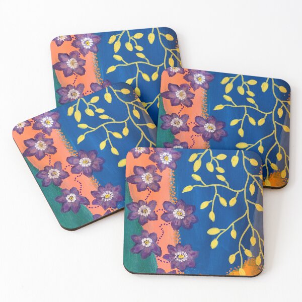 Item preview, Purple blooms 2 designed and sold by LMarieArt.