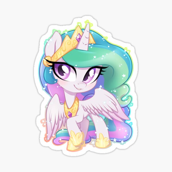 little Princess Celestia Sticker