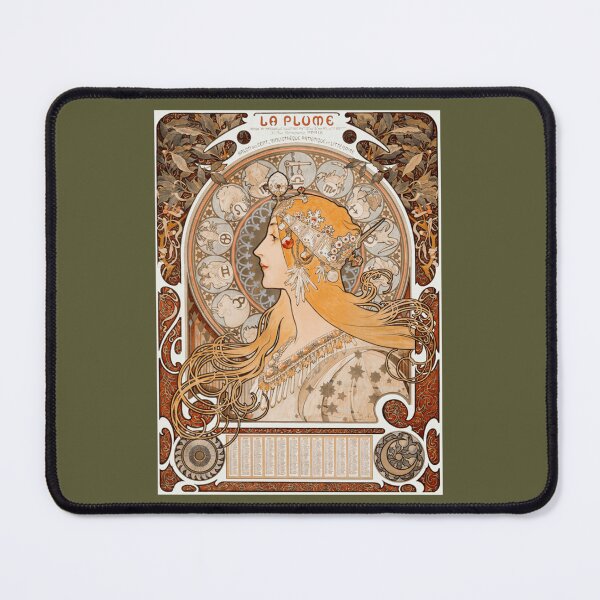 Item preview, BEST SELLER - Famous paintings - Alphonse Maria Muchas Zodiaque Classic designed and sold by CarolinHamm.