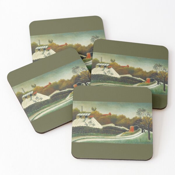 Item preview, BEST SELLER - Famous paintings - Sawmill, Outskirts of Paris. Classic designed and sold by CarolinHamm.