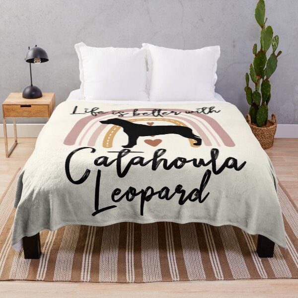Item preview, Catahoula Leopard Dog Rainbow Aesthetic Boho designed and sold by rafaeltto.
