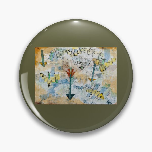 Item preview, Birds Swooping Down and Arrows 1919 by Paul Klee Classic designed and sold by CarolinHamm.