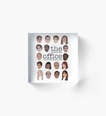 The Office Crew Acrylic Block
