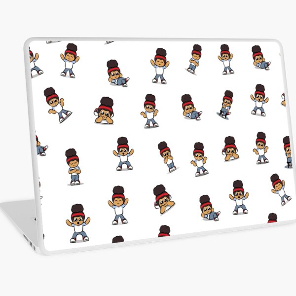 Sneaky Sophie Classic Print Laptop Skin