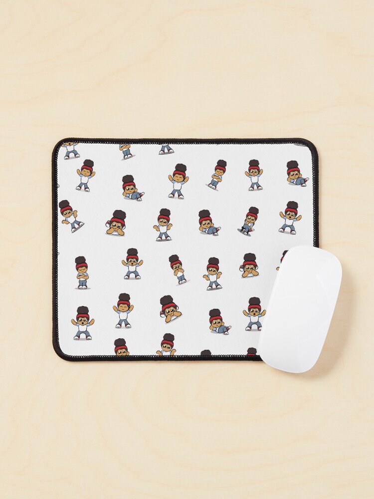 Thumbnail 1 of 5, Mouse Pad, Sneaky Sophie Classic Print designed and sold by SneakySophie.
