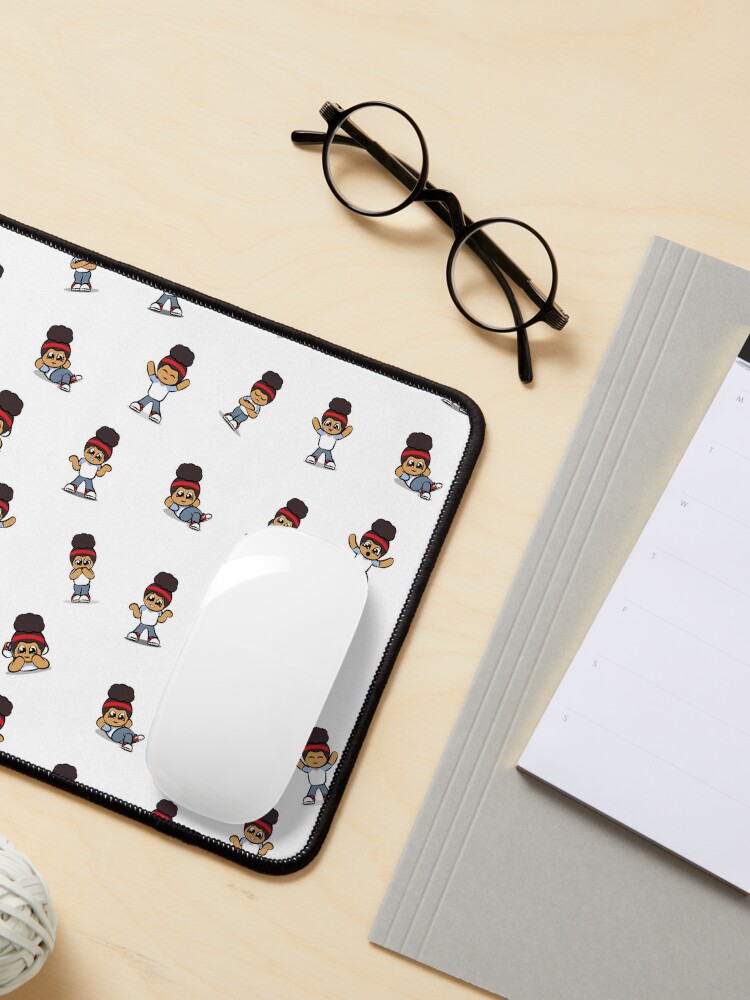 Thumbnail 3 of 5, Mouse Pad, Sneaky Sophie Classic Print designed and sold by SneakySophie.