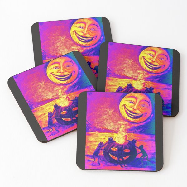 Item preview, Purple Haze Cat Ritual designed and sold by jenbeeart.