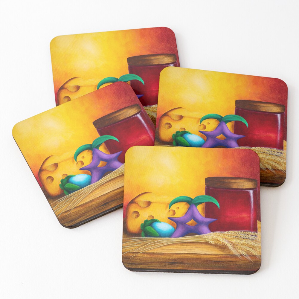 Item preview, Coasters (Set of 4) designed and sold by MalMakes.