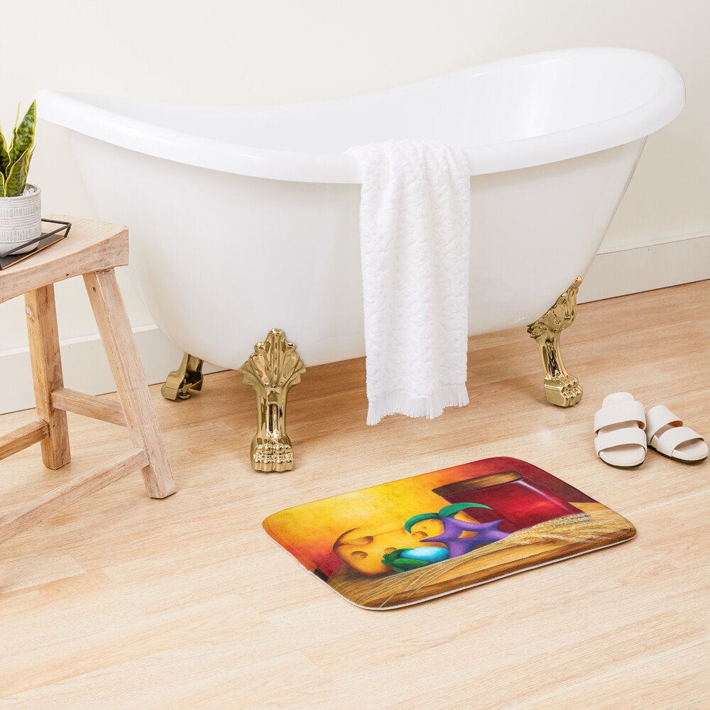Item preview, Bath Mat designed and sold by MalMakes.
