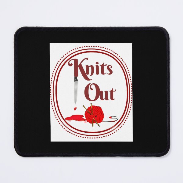 Item preview, Knits Out! Version Number 2 Ode to Knives Out!   Poster designed and sold by cholcapersih.
