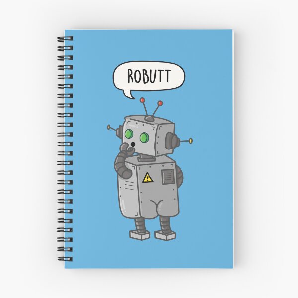 Item preview, Robutt - Robot Butt Pun designed and sold by LEFDDesigns.
