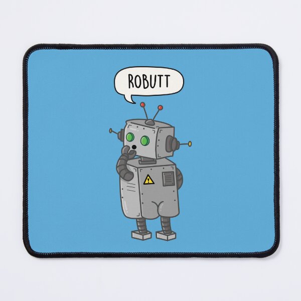 Item preview, Robutt - Robot Butt Pun designed and sold by LEFDDesigns.