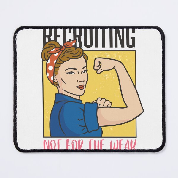Item preview, Recruiting Recruiter Not for the Weak designed and sold by Click-Like.