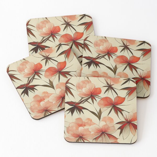 Item preview, Japanese Style Flower Pattern II designed and sold by ARTIFLAVE.