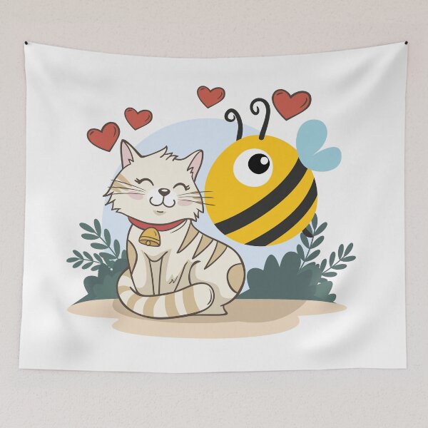 Item preview, bee and puppycat designed and sold by designsmaster99.
