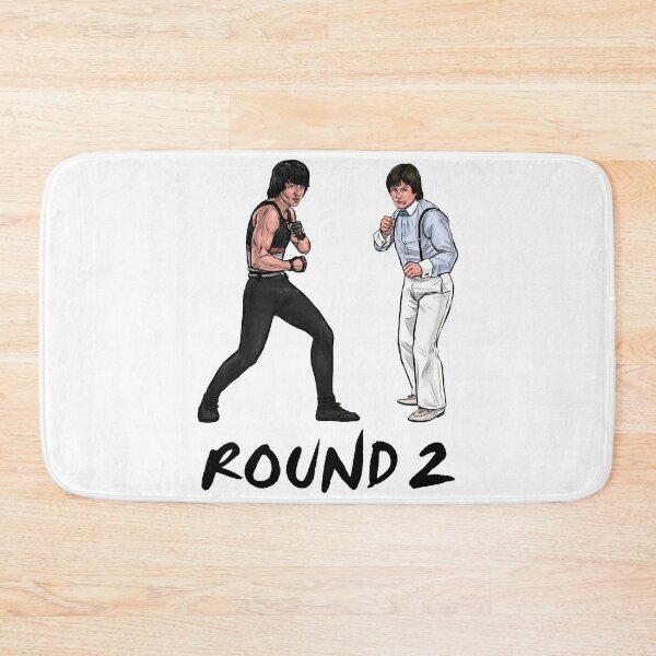 Item preview, Civilized Famous Comedy Action Movie Actor Humor Round Fight Of The Century Vintage designed and sold by Evelynifliveral.
