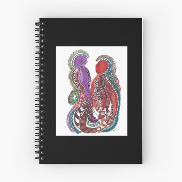 Item preview, Knives Are Out Ink Blot Intuitive painting Poster designed and sold by cholcapersih.