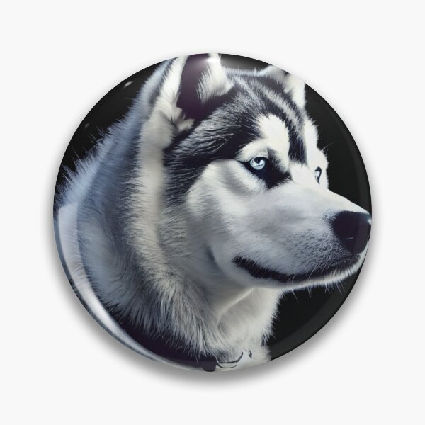 Aperçu de l'œuvre Beau Husky Sibérien créée et vendue par Brontox.