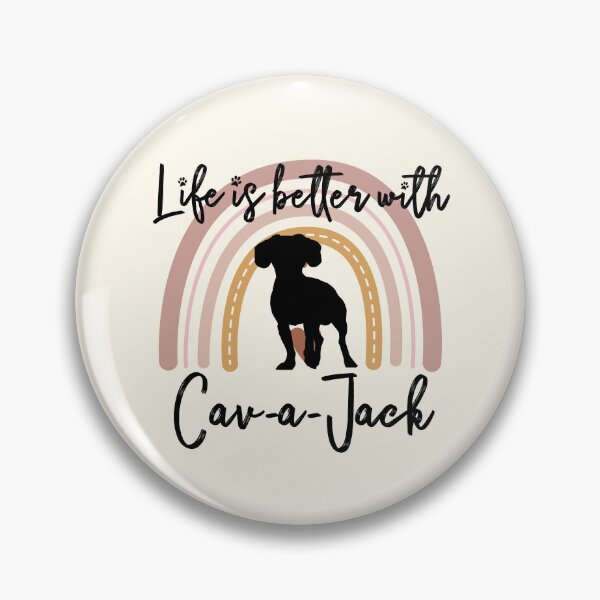 Item preview, Cav-a-Jack Dog Rainbow Aesthetic Boho designed and sold by rafaeltto.