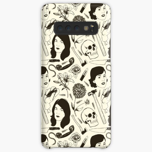 True Crime Pattern Samsung Galaxy Snap Case