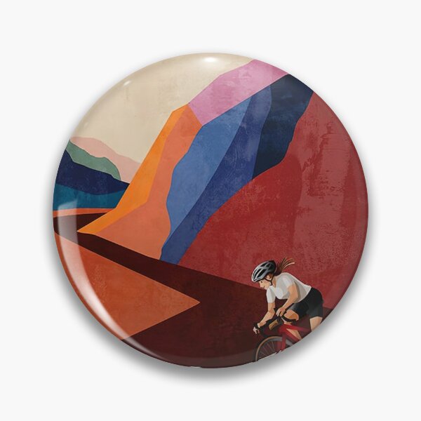 Item preview, Female Mountain Bikes - Female Cycling - Female Cyclist Descending Great Gift For Cyclists designed and sold by Jackchapman97.