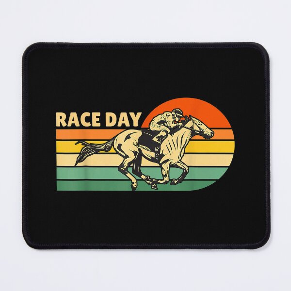 Item preview, Horse Racing Race Day Vintage Retro Horse Jockey Horse Race designed and sold by BrennaEirlys.