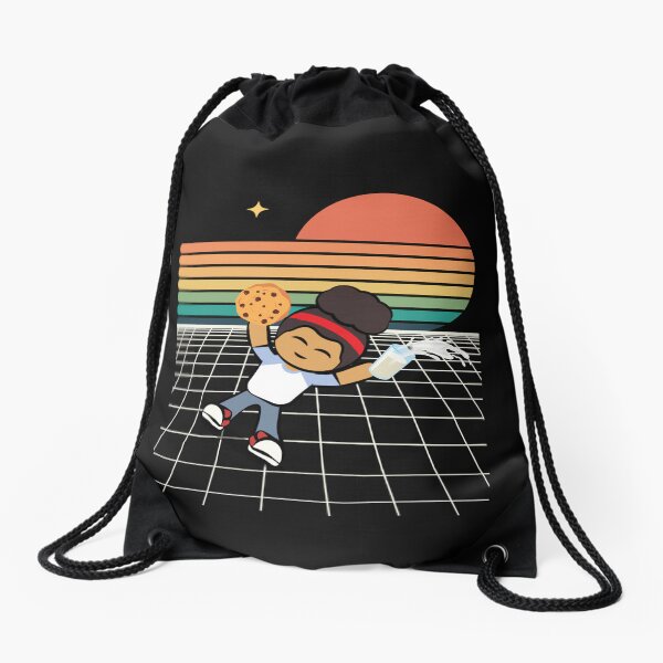 Space Cookie Drawstring Bag