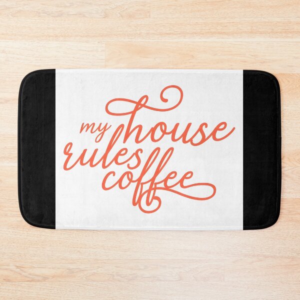 Item preview, Knives detective movie My House My Rules My Coffee - red swirl Poster designed and sold by cholcapersih.