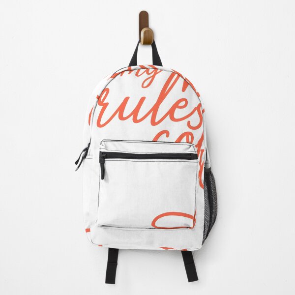 Item preview, Knives detective movie My House My Rules My Coffee - red swirl Poster designed and sold by cholcapersih.