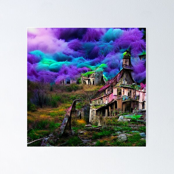 Item preview, Haunted Town 3 designed and sold by zorropriest.