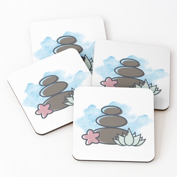 Item preview, Stacking Stones with Flower and Lotus designed and sold by persidesigns.