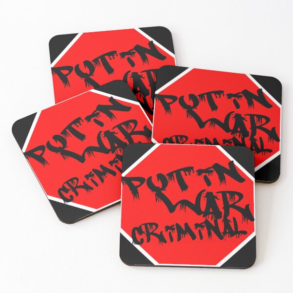 Item preview, STOP VLADIMIR PUTIN WAR CRIMINAL  designed and sold by CRINGEWORTHY TEES.