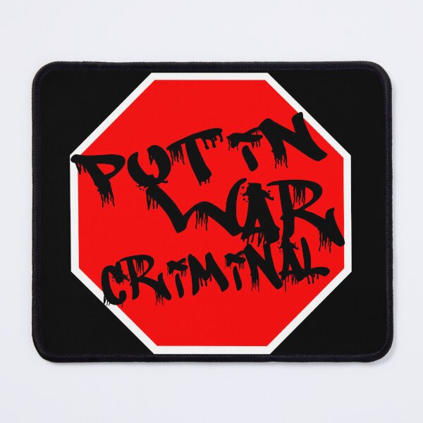 Item preview, STOP VLADIMIR PUTIN WAR CRIMINAL designed and sold by CRINGEWORTHY TEES.