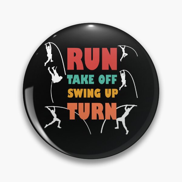 Item preview, Run Take Off Swing Up Turn. Pole Jumping. Pole Vault  designed and sold by Rami Khalifah.