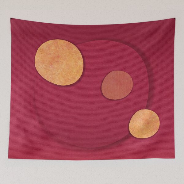 Item preview, "Rose Gold & Cherry Polka Dots (Pattern)" designed and sold by MarCanton.