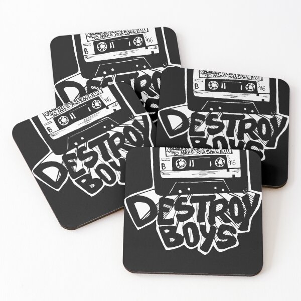 Item preview, Destroy boys cassette punk, garage rock destroy boys designed and sold by Tracey213.