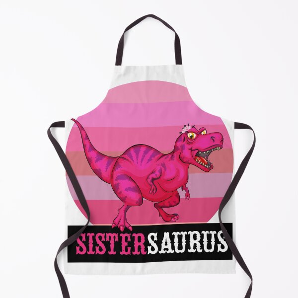 Item preview, Sistersaurus T rex Dinosaur Sister Saurus Family Matching T-Shirt designed and sold by kakaTee.