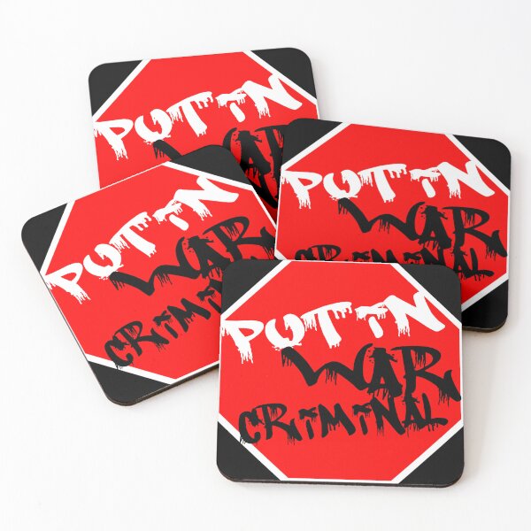 Item preview, STOP VLADIMIR PUTIN WAR CRIMINAL  designed and sold by CRINGEWORTHY TEES.