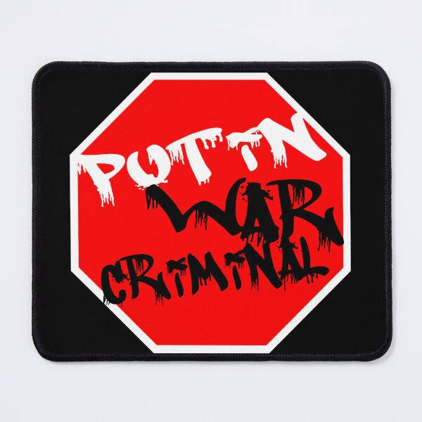 Item preview, STOP VLADIMIR PUTIN WAR CRIMINAL designed and sold by CRINGEWORTHY TEES.