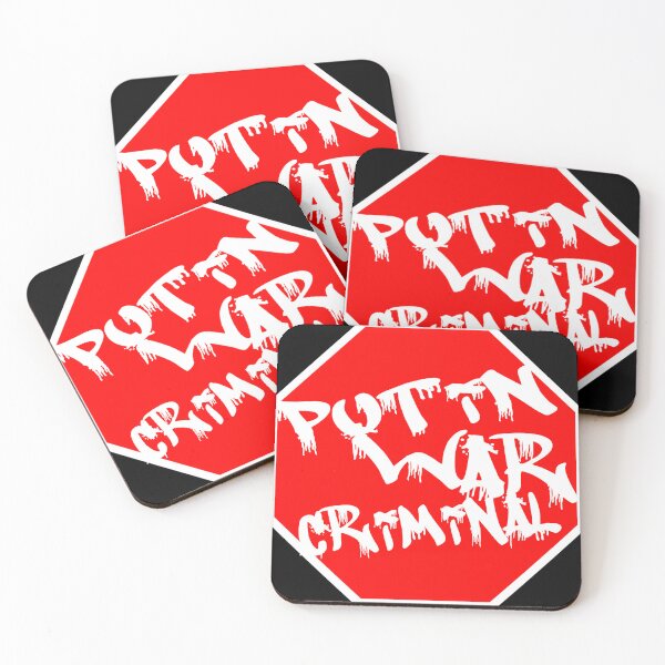 Item preview, STOP VLADIMIR PUTIN WAR CRIMINAL  designed and sold by CRINGEWORTHY TEES.