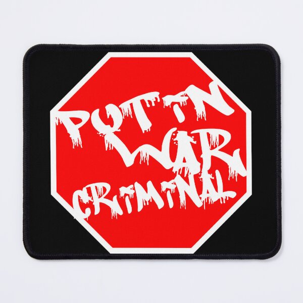 Item preview, STOP VLADIMIR PUTIN WAR CRIMINAL designed and sold by CRINGEWORTHY TEES.