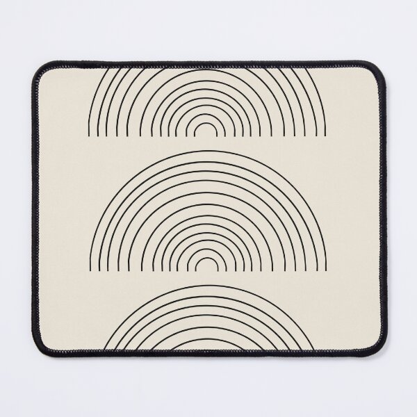 Item preview, Modern Contemporary Composition Minimalist Rainbow Abstract Flow Poster Arch Balance Mid-Century lines Boho Geometric designed and sold by thanyaj.